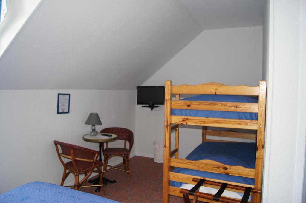 Aux Trois Jean Hotell Le Crotoy Rom bilde